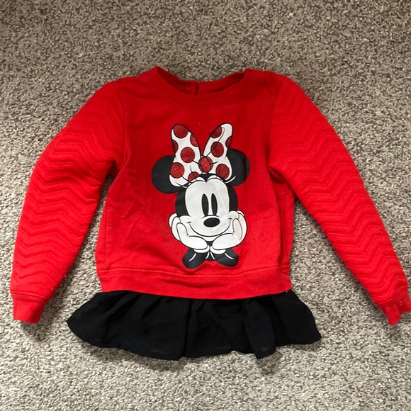 Disney 2T Minnie Mouse Sweatshirt
